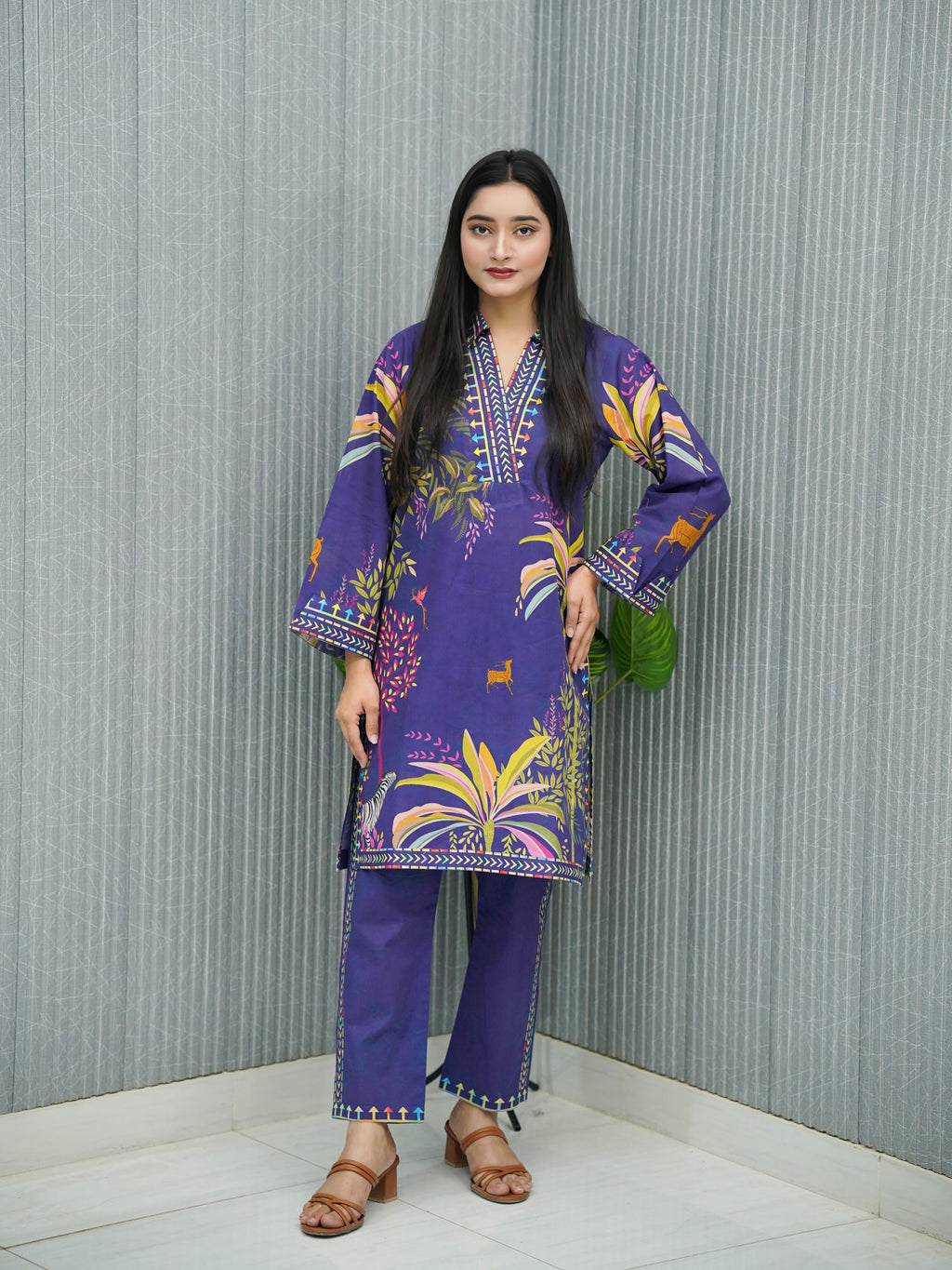 PURPLE JUNGLE - 2 PIECE