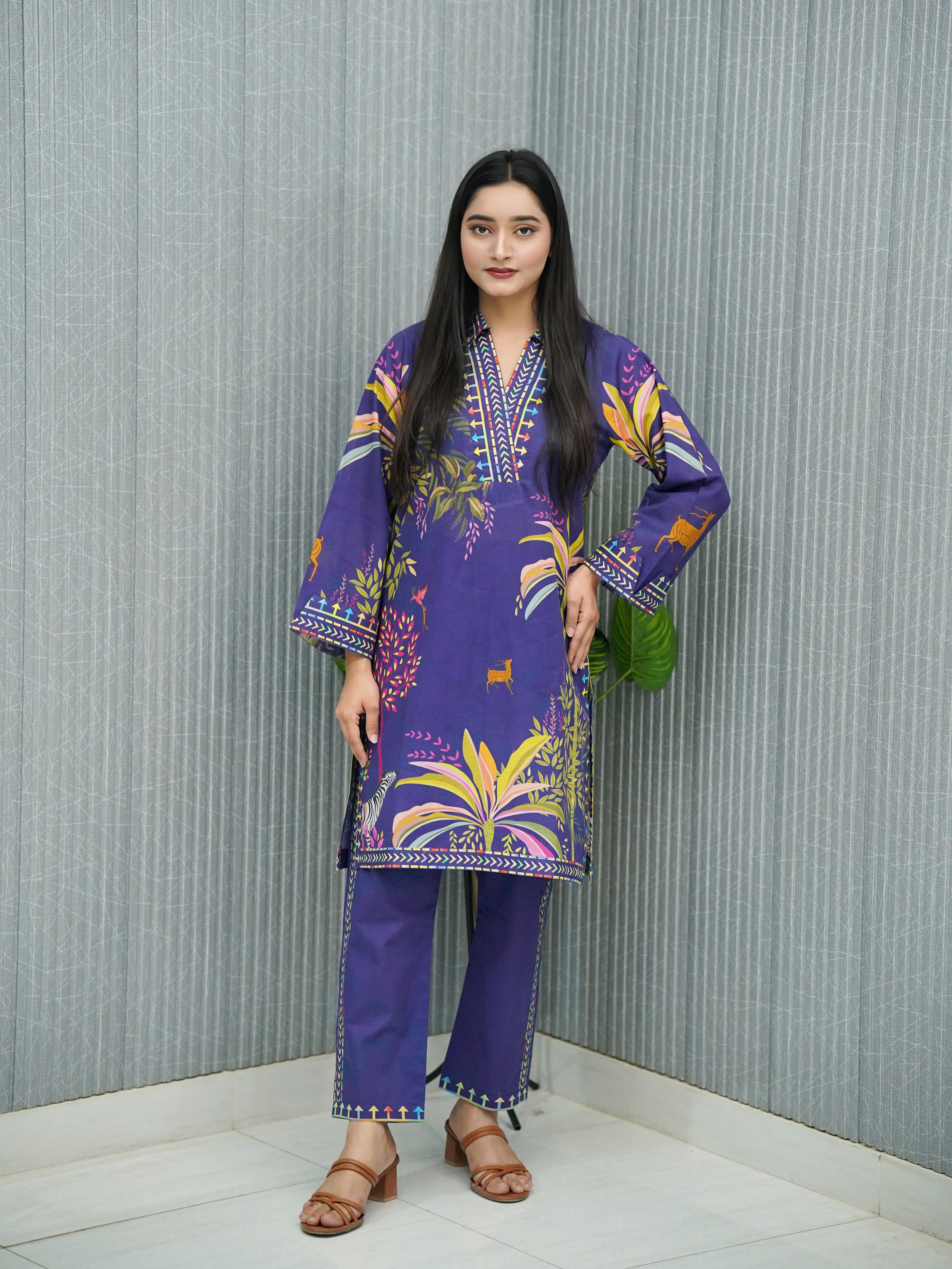 PURPLE JUNGLE - 2 PIECE